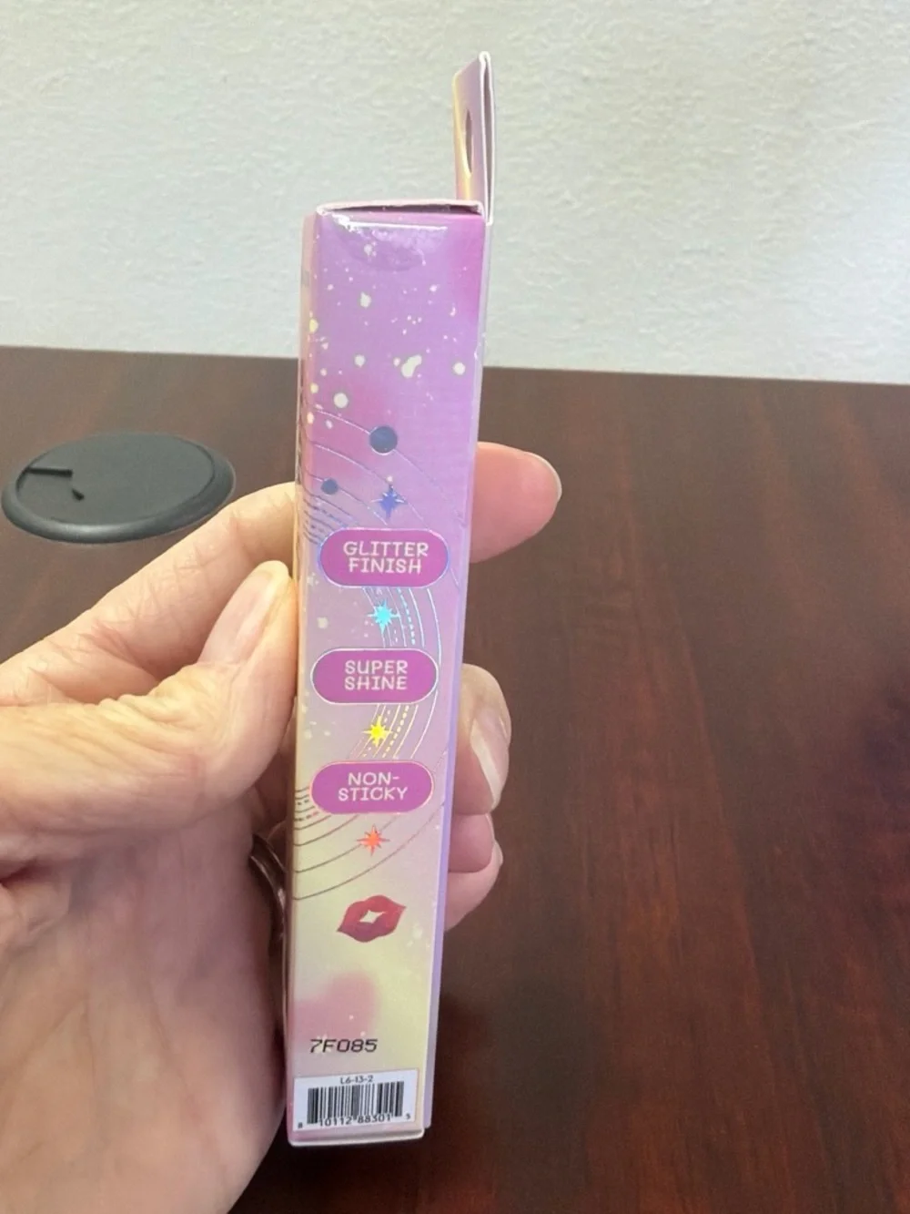 Starcrossed Shimmer Liquid Lip Gloss - Iridescent Holographic shade: Timeless